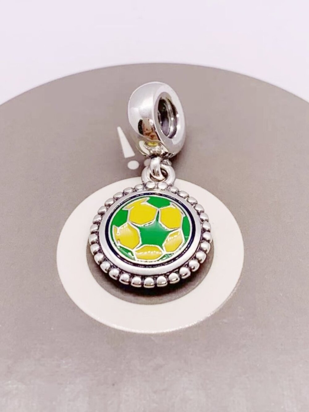 Pandora Brazil Soccer Charm